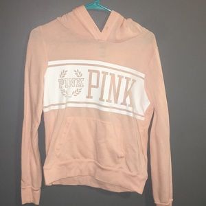 peach colored PINK sweatshirt